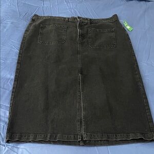 GAP Charcoal Pencil Skirt